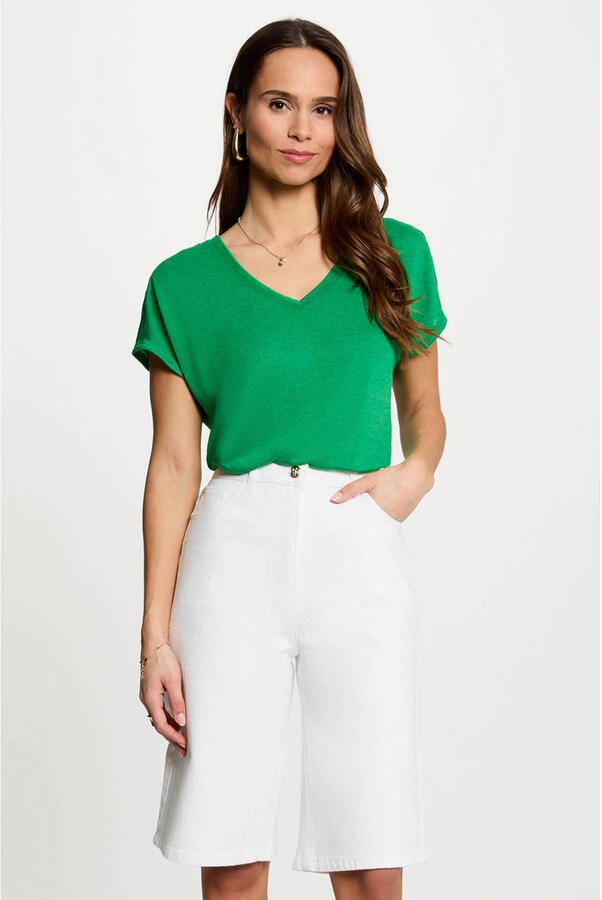 Morgan top groen