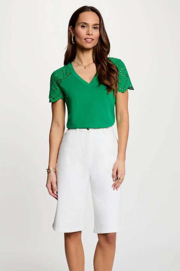 Morgan top groen