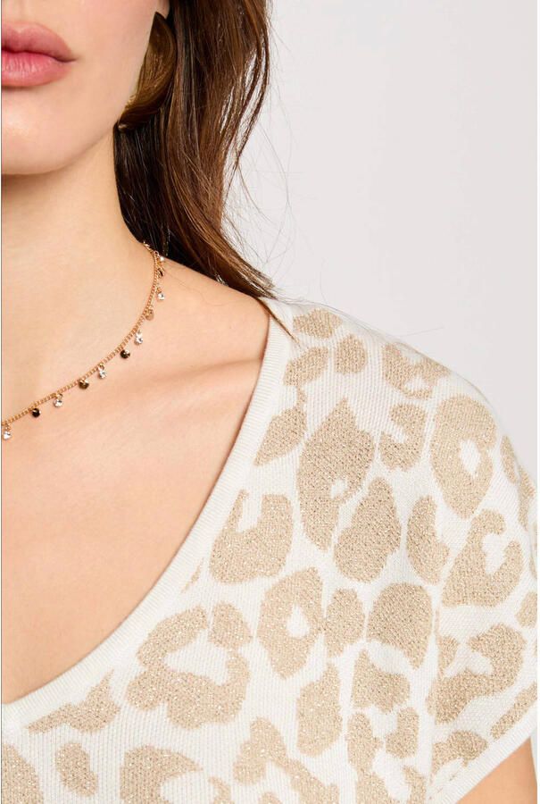 Morgan T-shirt Korte Mouw MZORA