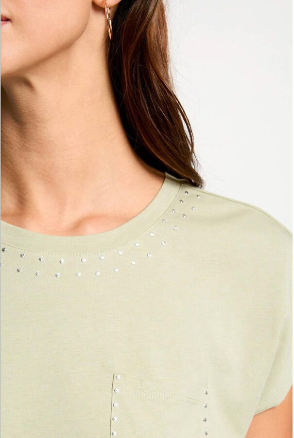 Morgan top lichtgroen