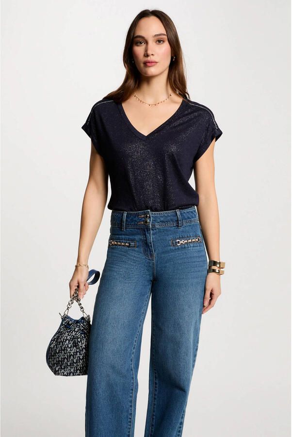 Morgan T-shirt Korte Mouw DEMA - Foto 2