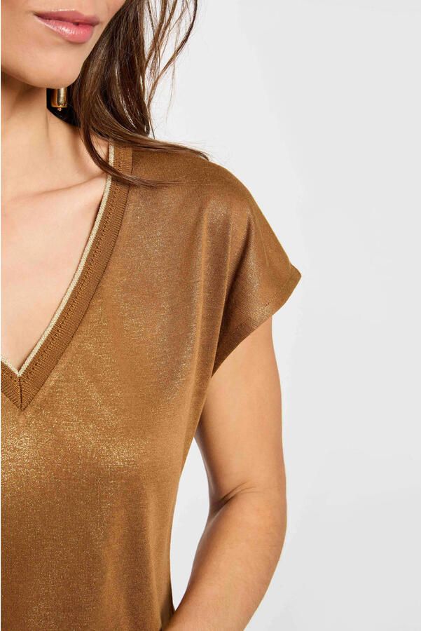 Morgan top met lurex - Foto 2