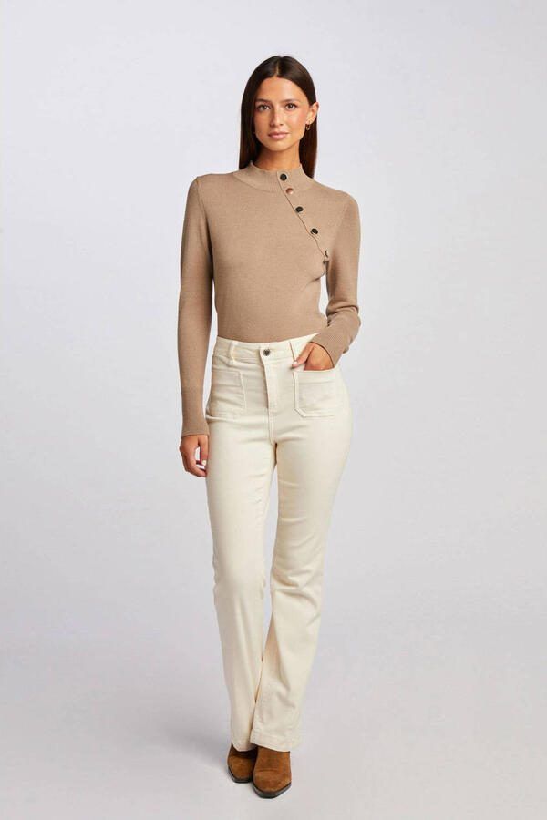 Morgan top taupe - Foto 2