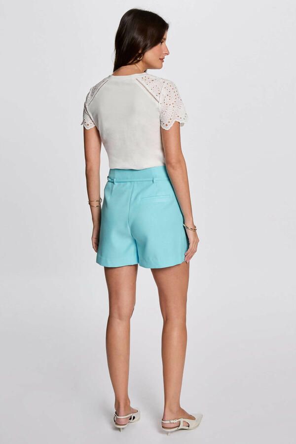 Morgan top wit broderie - Foto 2