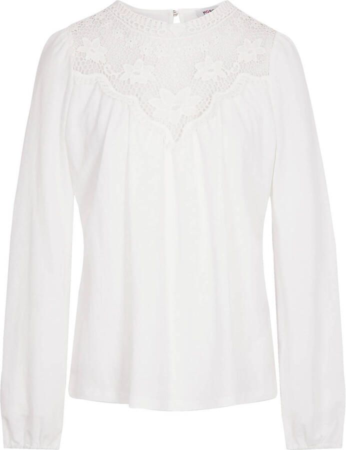 Morgan top wit broderie - Foto 2