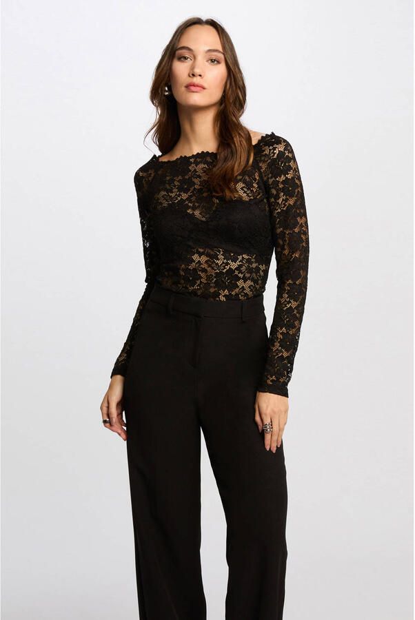 Morgan T-Shirt Lange Mouw 251-TKISS - Foto 2