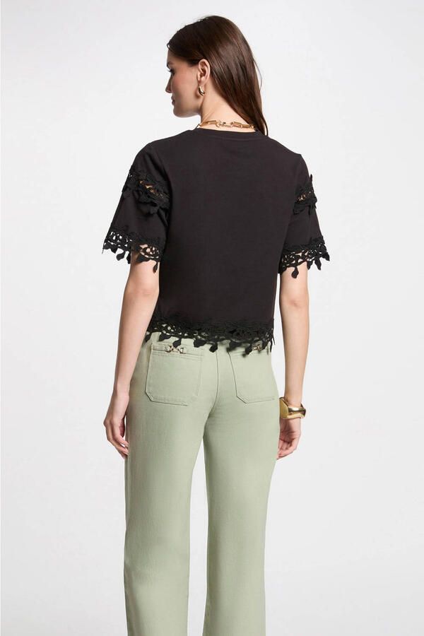 Morgan T-shirt Korte Mouw DFUTUR