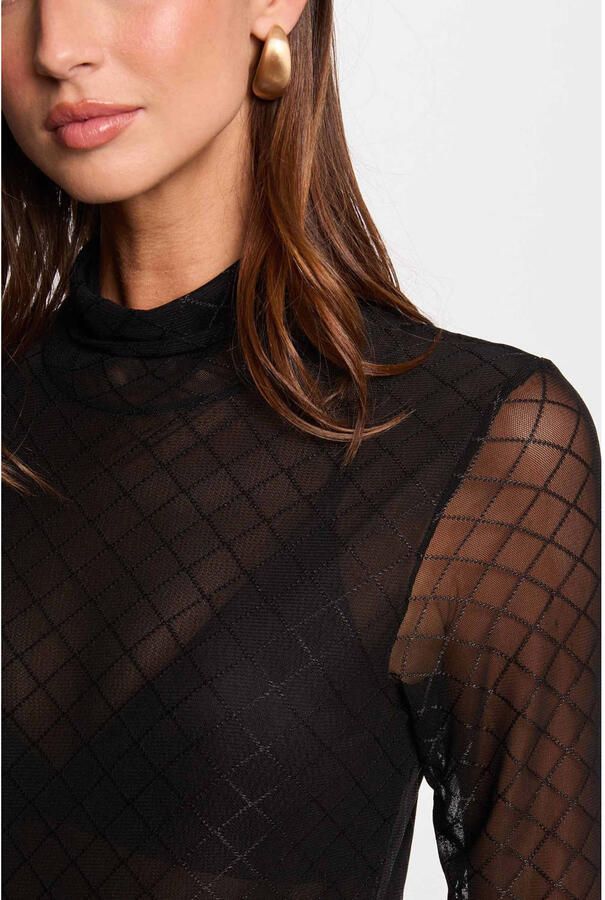 Morgan T-Shirt Lange Mouw TMESH - Foto 1