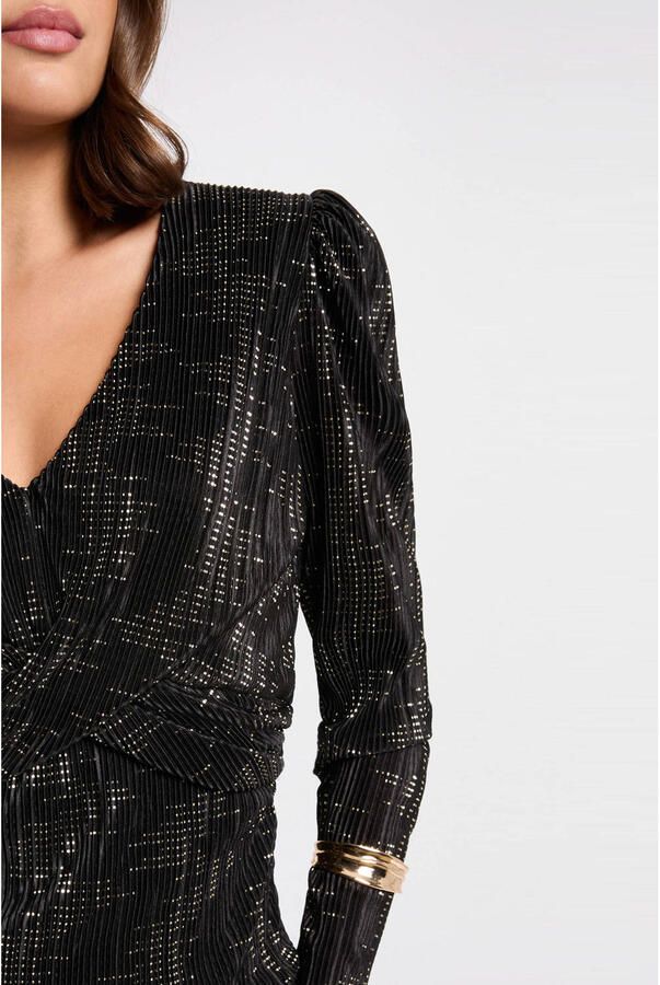 Morgan top zwart met glitter - Foto 2