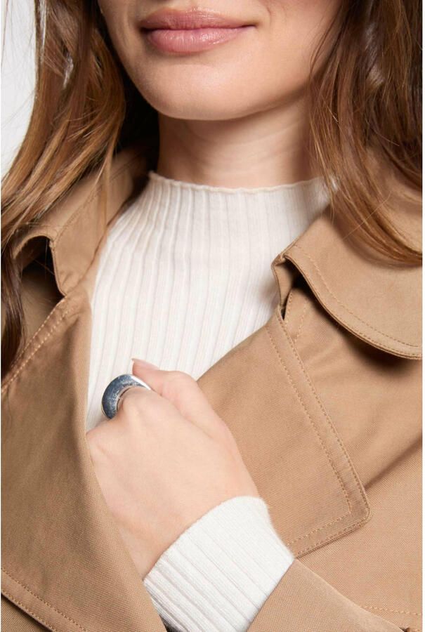 Morgan trenchcoat camel