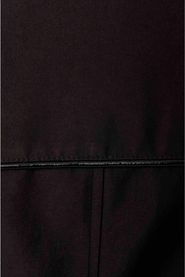 Morgan trenchcoat zomer met ceintuur zwart