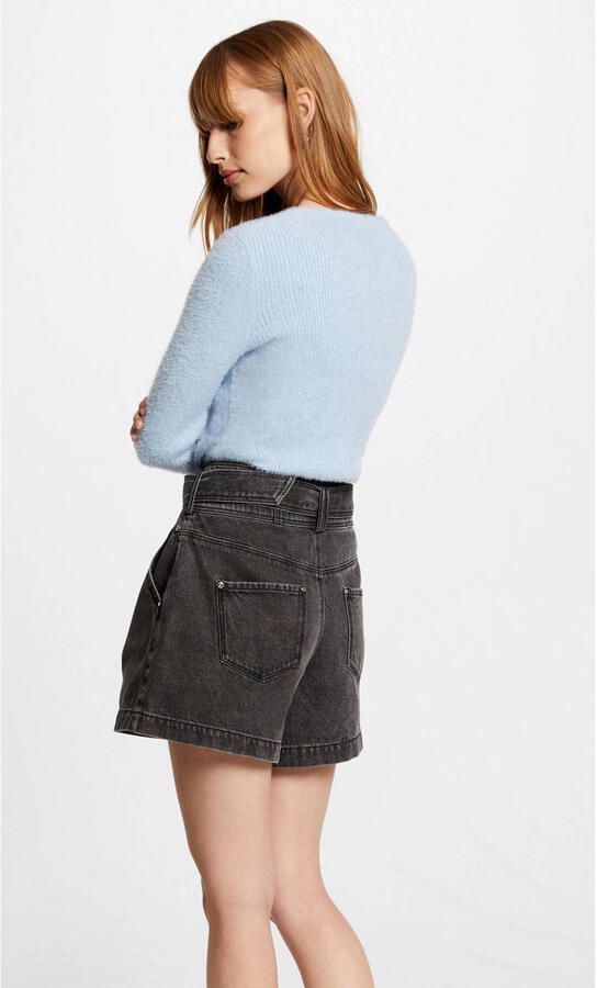 Morgan trui fijn gebreid lichtblauw - Foto 2