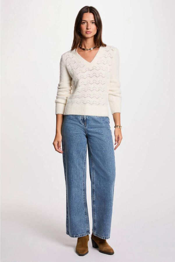 Morgan trui ivoor - Foto 2