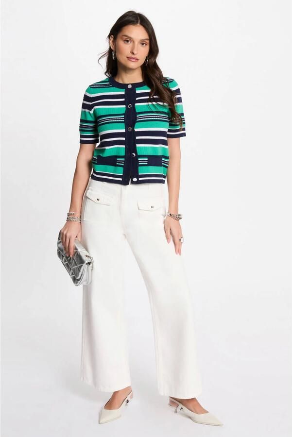 Morgan vest groen - Foto 2