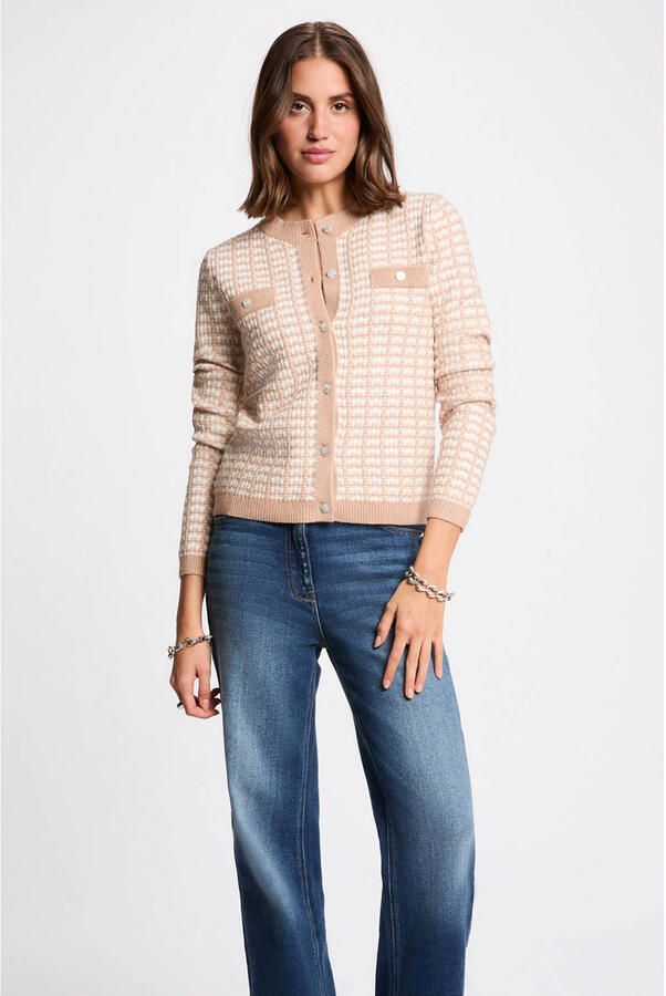 Morgan vest taupe