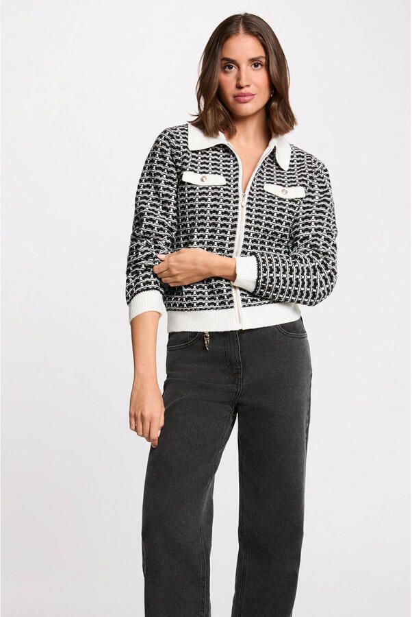 Morgan vest zwart