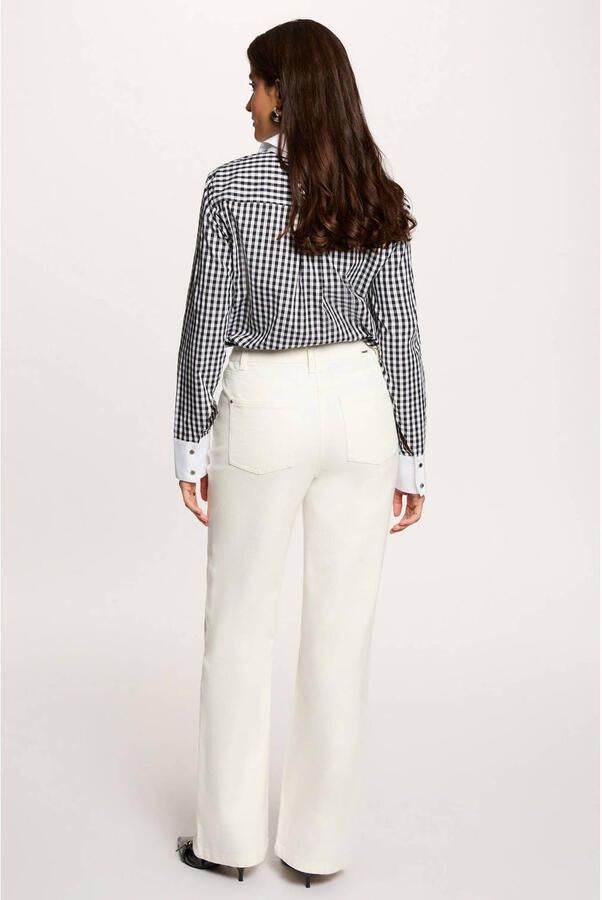 Morgan wide leg jeans wit - Foto 3
