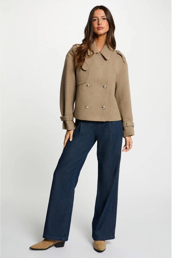 Morgan wollen jack beige - Foto 3