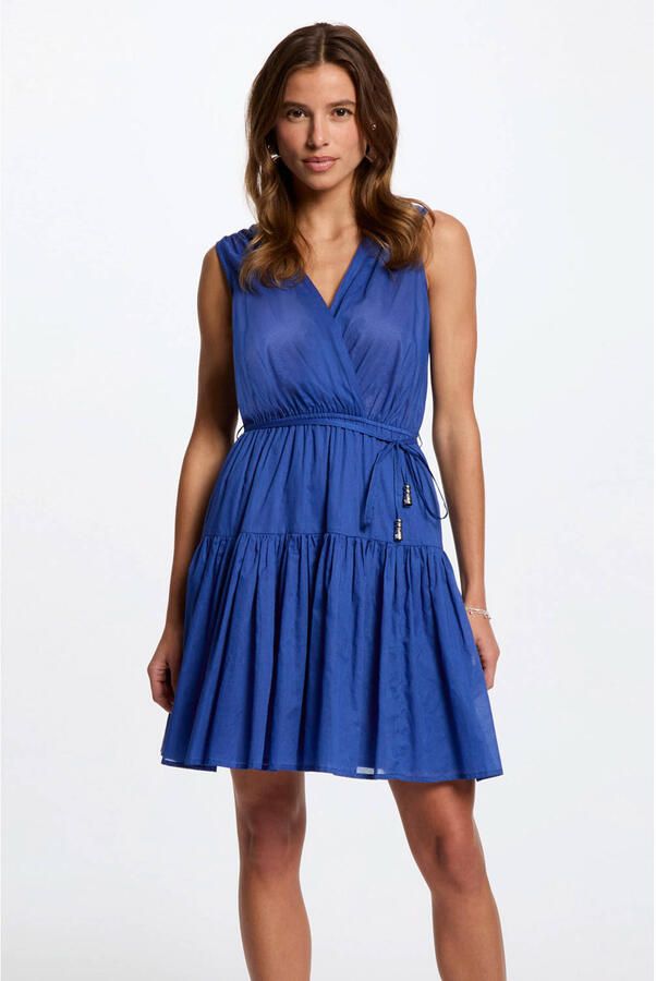 Morgan zomerjurk blauw - Foto 2