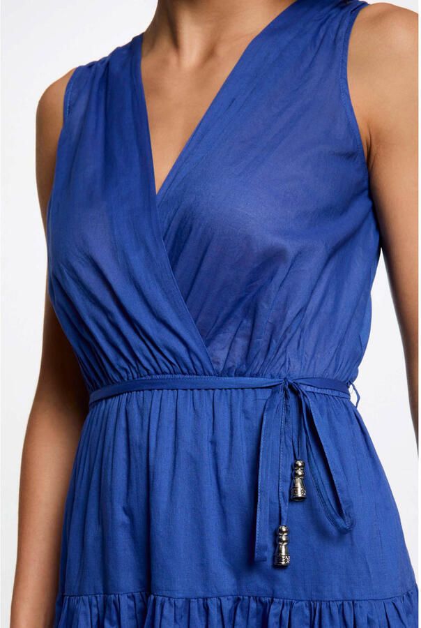 Morgan zomerjurk blauw