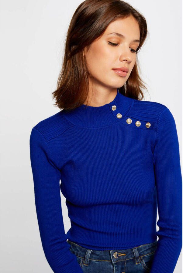 Morgan top blauw