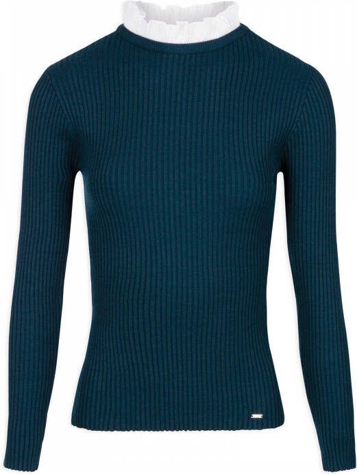 Morgan trui donkerblauw - Foto 3