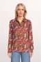 MOS MOSH Vivid Viola Overhemd met Lange Mouwen Multicolor Dames - Thumbnail 2