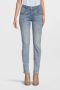 Mos Mosh high waist slim fit jeans Naomi Ida light blue denim - Thumbnail 2