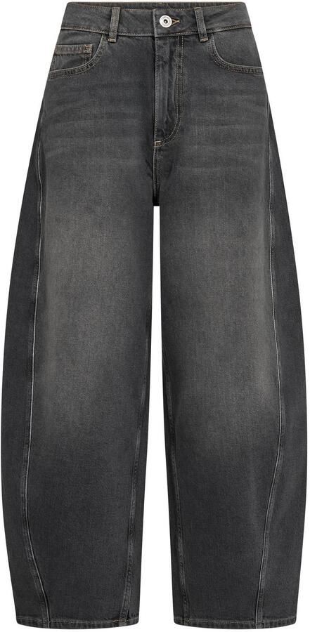 Mos Mosh barrel jeans grijs