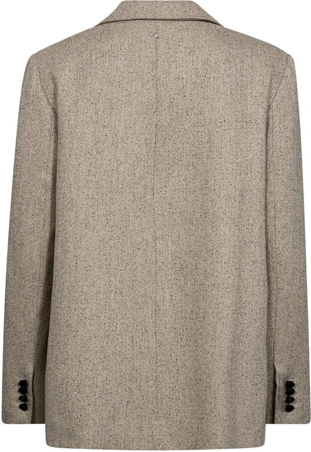 Mos Mosh bouclé regular blazer beige