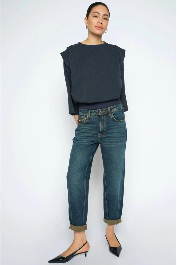 Mos Mosh boyfriend jeans dark blue denim