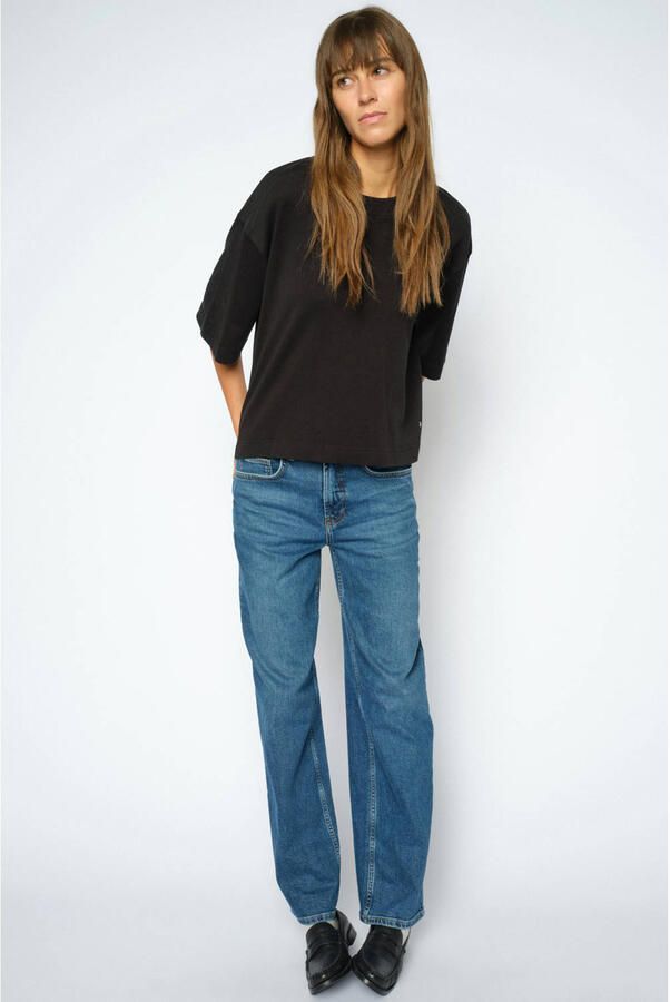 Mos Mosh high waist regular fit jeans medium blue denim - Foto 2