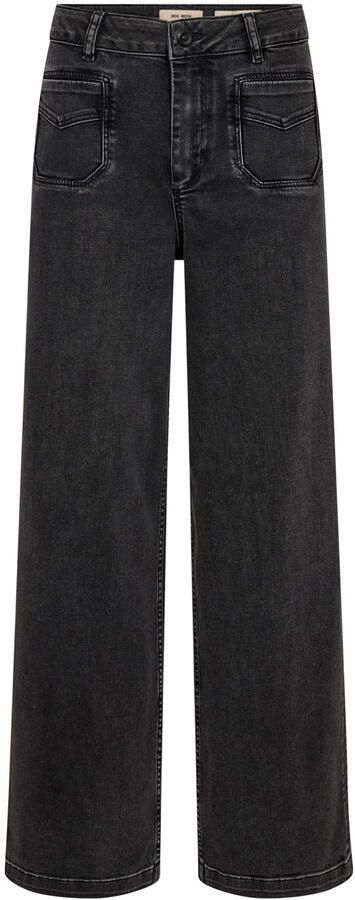MOS MOSH Dames Jeans Mmcolette Deluxe Jeans Donkergrijs - Foto 5