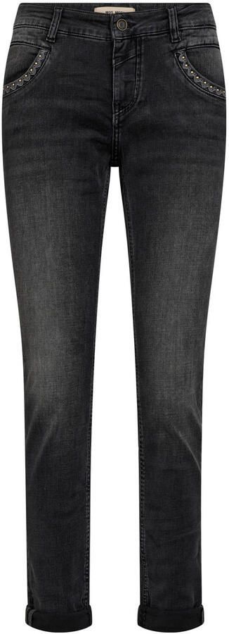 MOS MOSH Dames Jeans Mmnaomi Perla Grigio Jeans Antraciet - Foto 5
