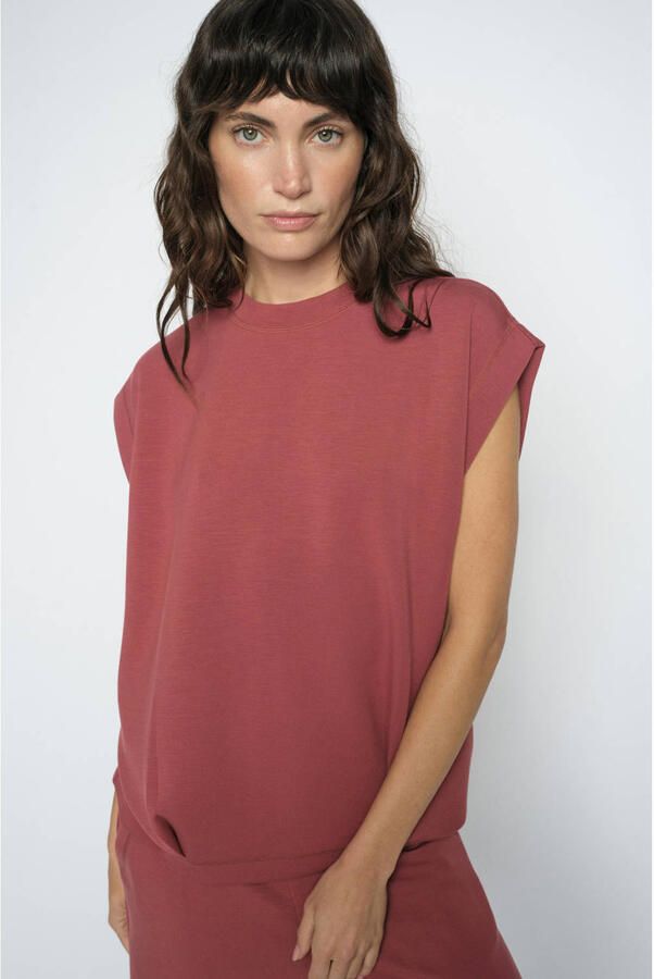 Mos Mosh pullover koraalrood - Foto 3