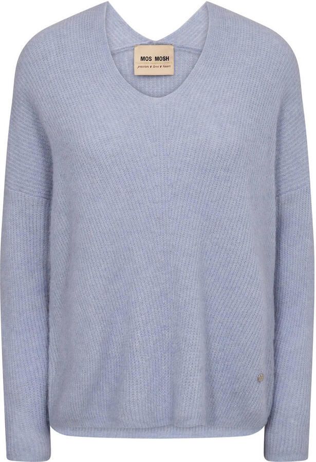 Mos Mosh pullover met wol gebreid