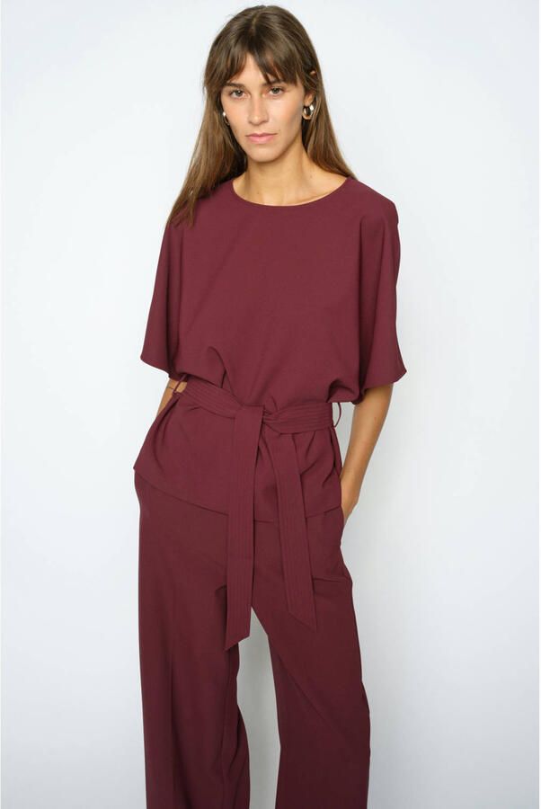 MOS MOSH Dames Blouses Mmrikala Miley Blouse Bordeaux