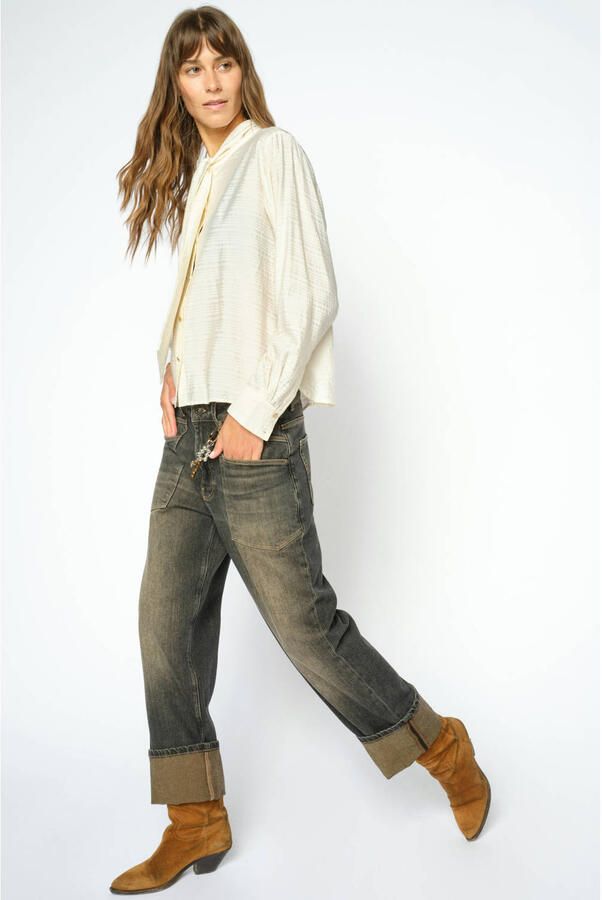 Mos Mosh regular fit jeans grijs - Foto 2