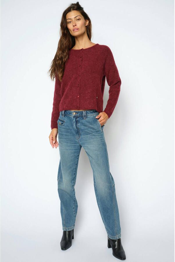 Mos Mosh regular fit jeans mediumblauw