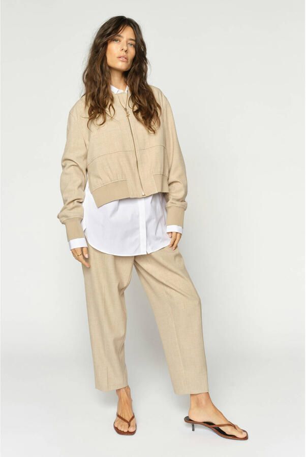 MOS MOSH Broek met achterzakken model 'Leysa Flair' - Foto 5