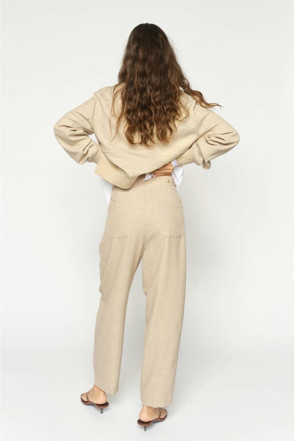 MOS MOSH Broek met achterzakken model 'Leysa Flair' - Foto 6
