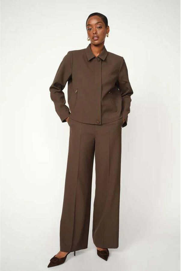 MOS MOSH Stoffen broek met persplooien model 'Leya Miley' - Foto 5