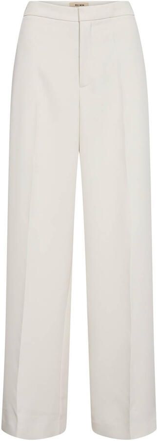 MOS MOSH Elegante Leya Miley Broek in Ecru Beige Dames