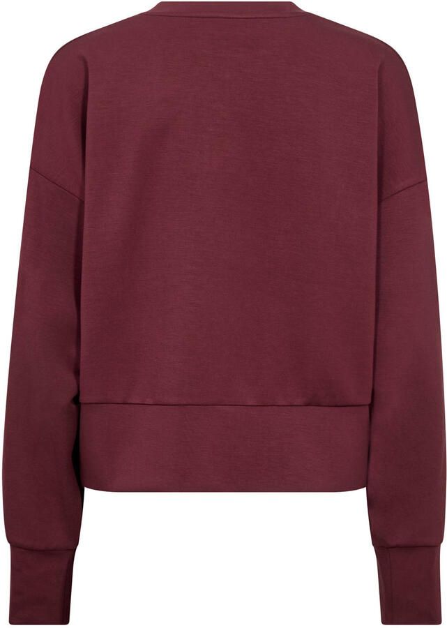 MOS MOSH Dames Truien & Vesten Mmnima O-ls Sweatshirt Bordeaux - Foto 6