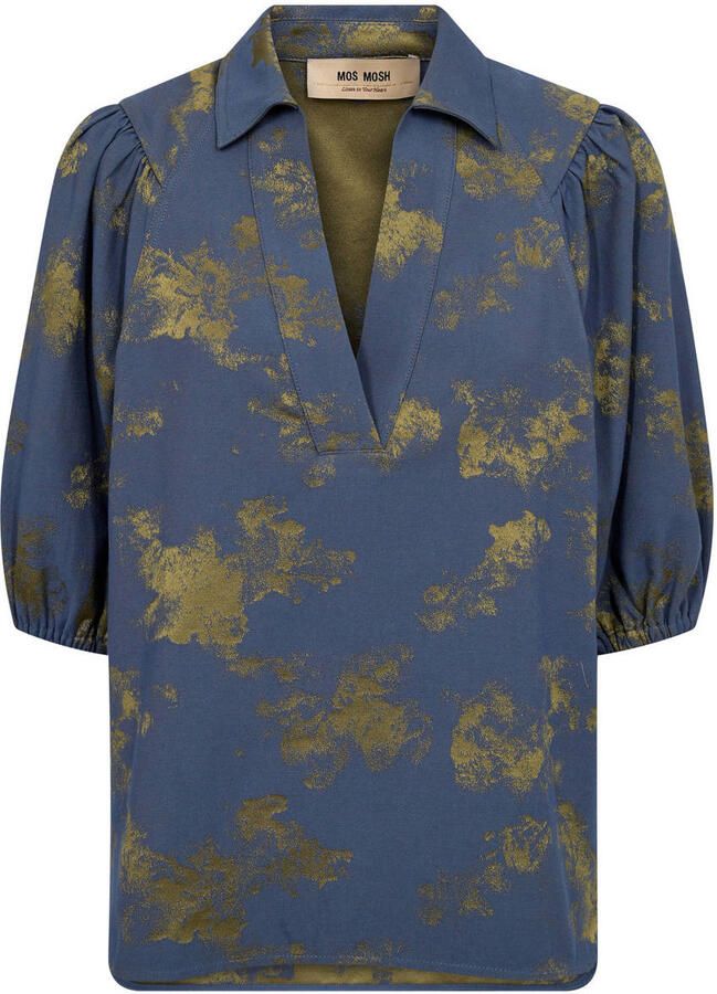 Mos Mosh top blauw