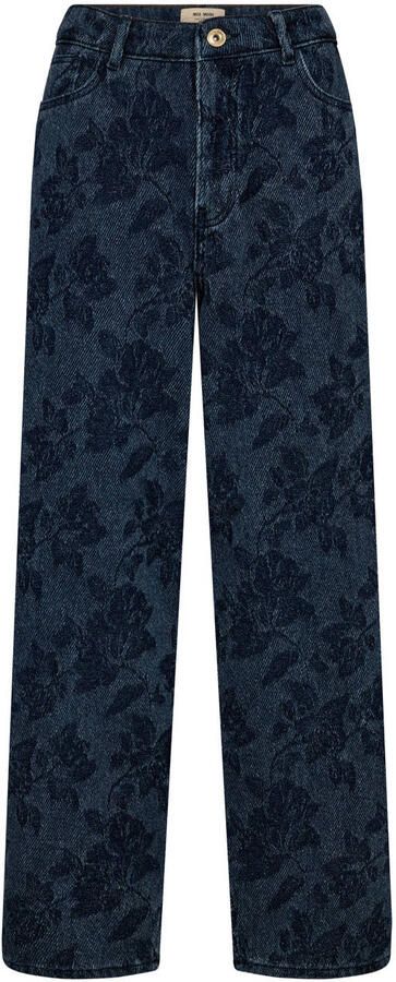 Mos Mosh wide leg jeans wide leg jeans dark blue denim