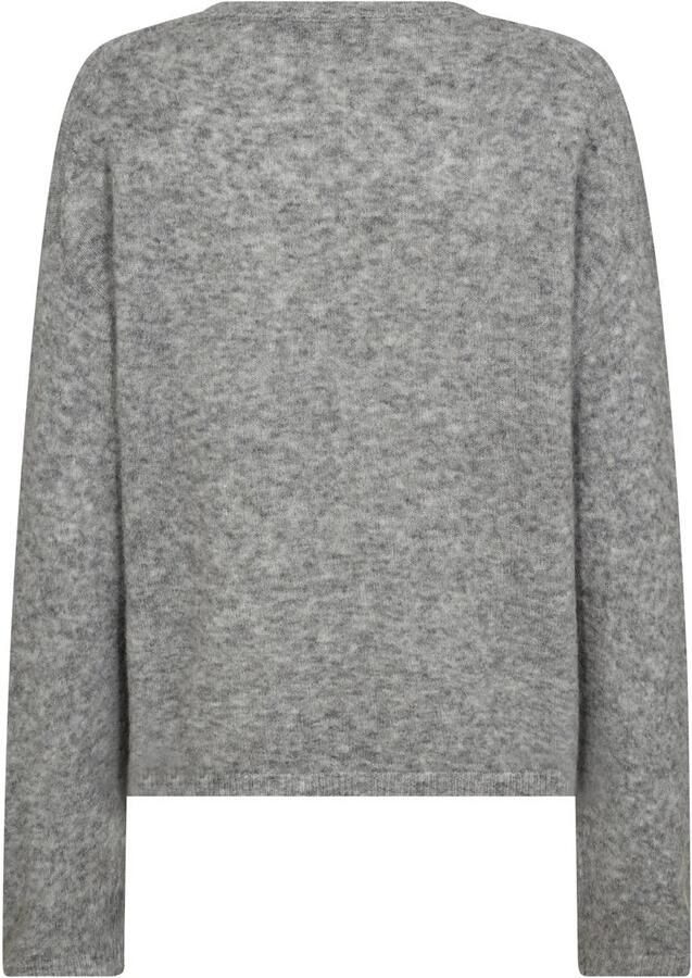 MOS MOSH Gebreide pullover met ronde hals model 'Mape'