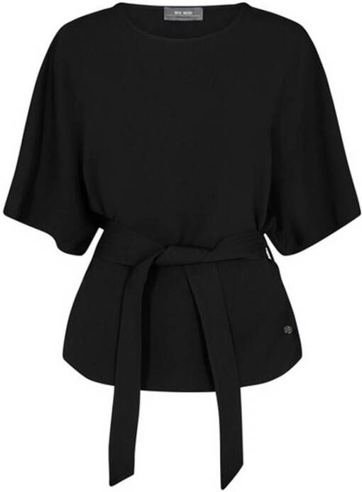 MOS MOSH Hoogwaardige polyester blouses en shirts Black Dames