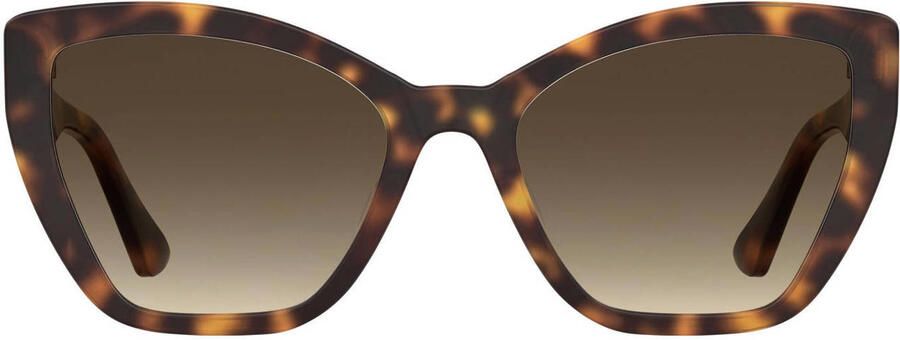 Moschino Havana 2 Bruin Shaded Zonnebril Brown Unisex - Foto 3