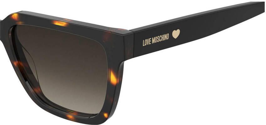 Moschino zonnebril met tortoise print MOL087 S bruin - Foto 2